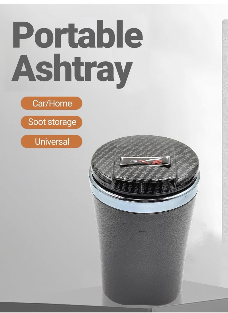 3XR - 3XR Portable Ashtray With LED Light On Top Boutique Vehicle Ashtray - Image 1
