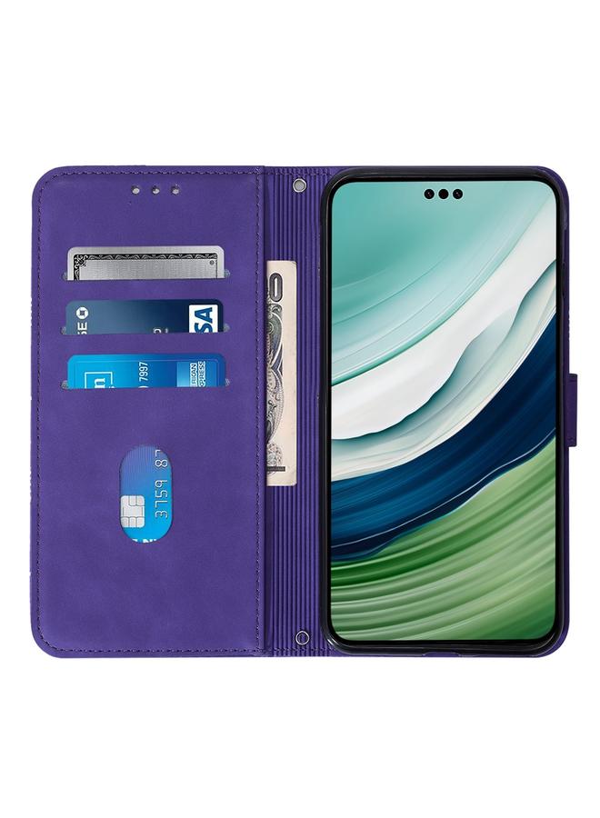 Zaboon Case For Huawei Mate 60 Pro Crossbody 3D Embossed Flip Leather Phone Case - Image 3