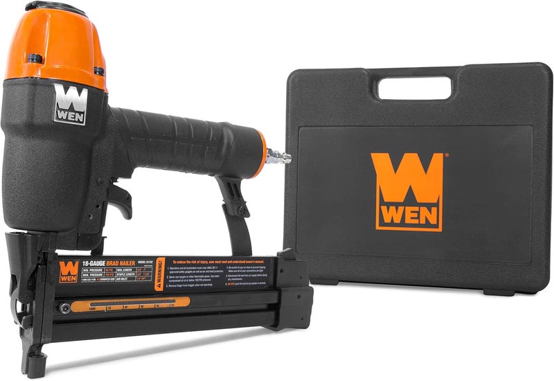 Wen 61722K 18-Gauge 2-in-1 Pneumatic 2-Inch Brad Nailer and 1/4-Inch Crown Stapler - Image 1