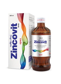 Zincovit Syrup 200ml - Essential Mineral Supplement for Overall Health and Immunity Support