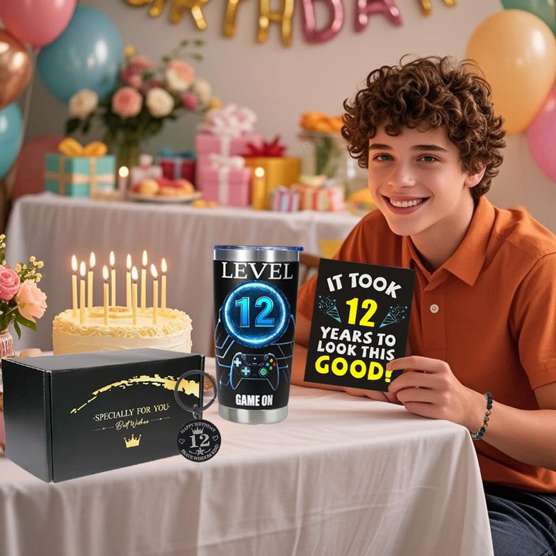 Carselage 12 Year Old Boy Gifts  12Th Birthday Gifts Decorations For Son  Gamer Gifts For Teenage Boy  Christmas Gift For Kids  Nephew  Grandson  Brother - Image 2