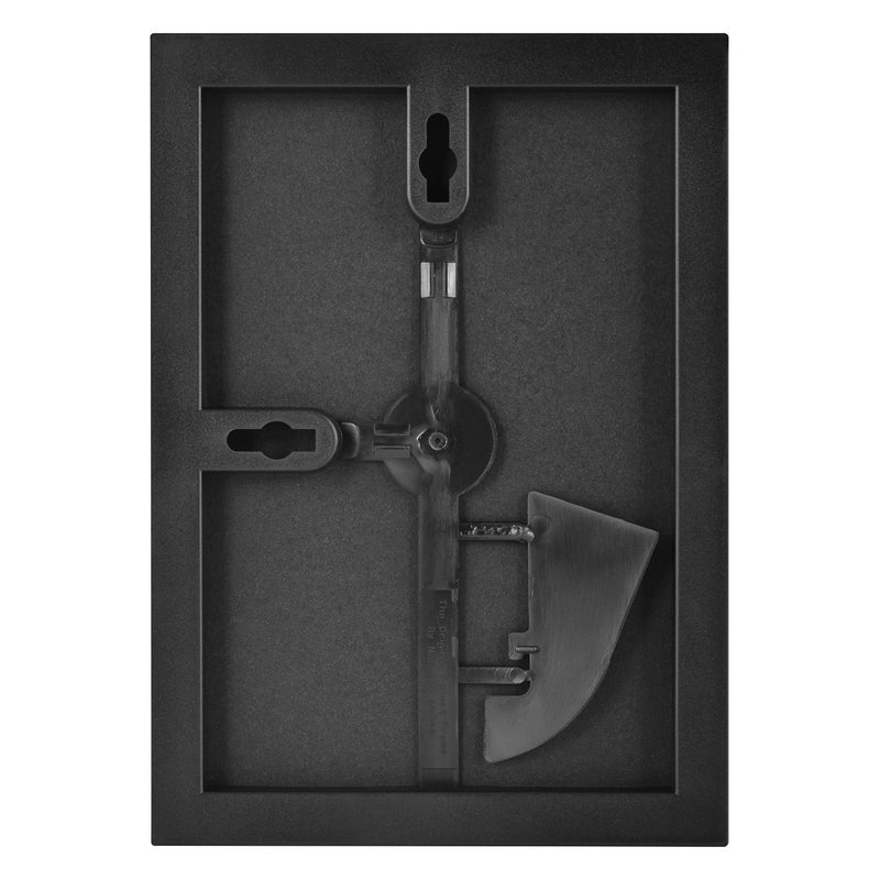 MCS Format 5x7 Picture Frame Black, Gallery Wall Vertical & Horizontal Wall Hanging Small Picture Frame or Tabletop Easel for Photos & Art Prints (12-Pack) - Image 5