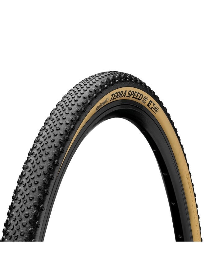 CONTINENTAL Terra Speed Protection 700x40C Gravel Folding Tyre 40-622 Tubeless Ready BlackChili Compound Cream Sidewall  Is this conversation helpful so far? - Image 2