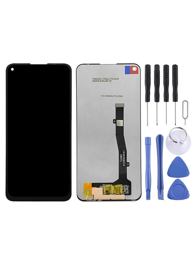 erorex Replacement OEM LCD Screen for ZTE Axon 11 SE 5G 9000N with Digitizer Full Assembly Black - Image 2