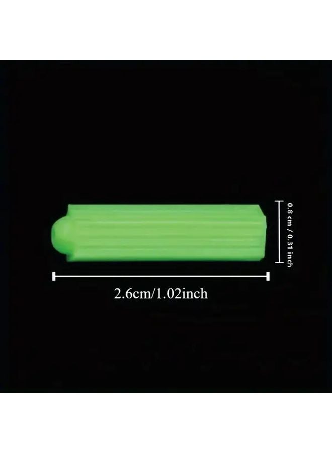 50 قطعة أنبوب تمديد بلاستيكي أخضر مقاس M8، مرابط حائط متينة مقاومة للاهتراء للاستخدام الداخلي والخارجي - Image 3