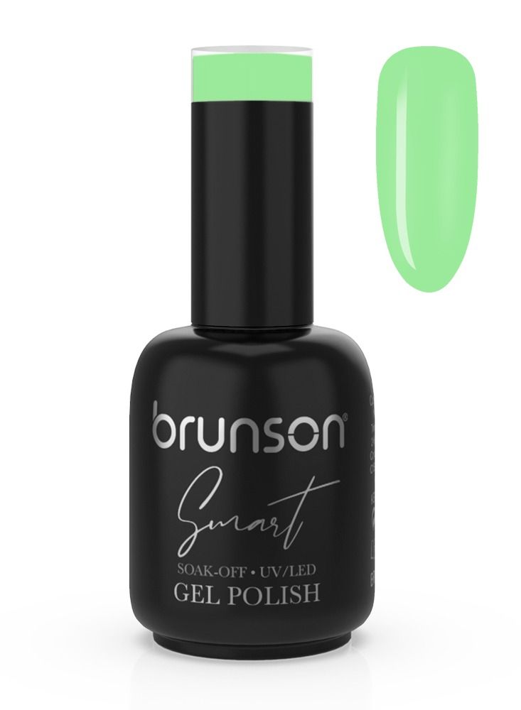 Gel Nail Polish, 15ml Smart Gel Nails Glossy Shine Finish Long Lasting Soak off UV/LED Gel Polish for Nail Art French Manicure Pedicure Salon Quality Chip Resistant Gel Nail Extensions