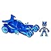 PJMASKS سيارة بي جي ماسك كات بوي الفاخرة لعبة أطفال روضة كات كار مع خطوط القطط السوبر الدوارة وشخصية كات بوي للأطفال من عمر 3 سنوات وما فوق - Image 3