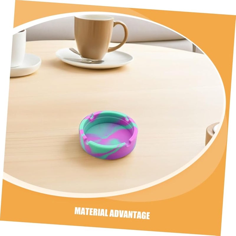 قطعتان من حامل رماد التدخين الأنيق للاستخدام في الداخل والخارج والمنزل والمكتب والسيارة - Image 4