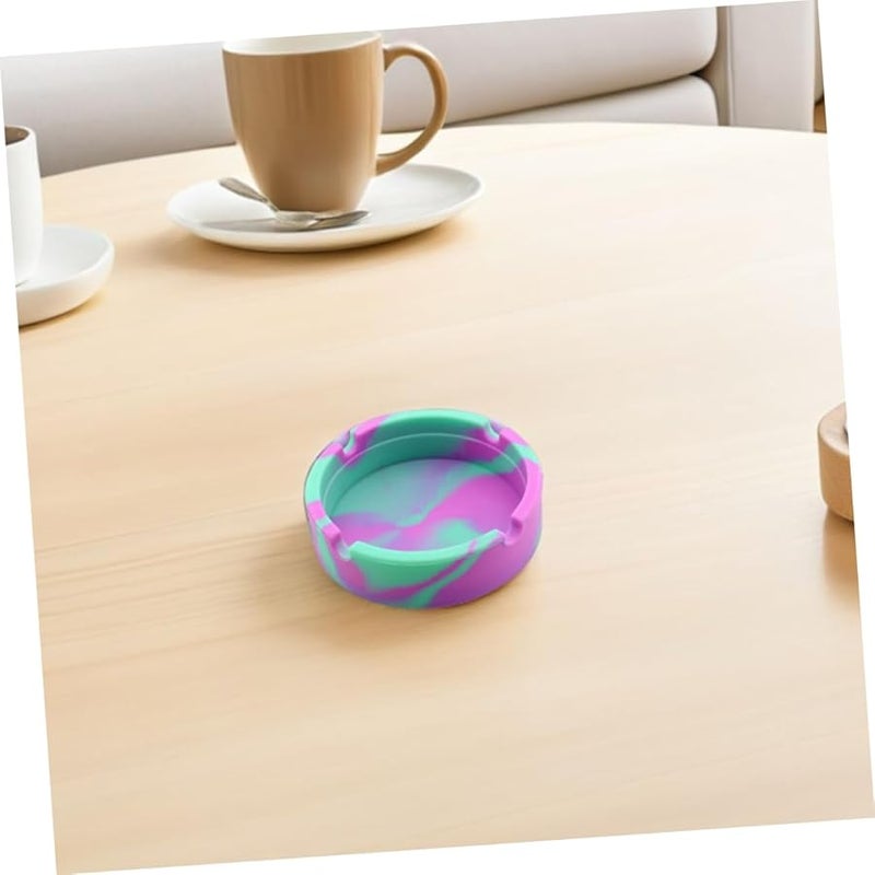 قطعتان من حامل رماد التدخين الأنيق للاستخدام في الداخل والخارج والمنزل والمكتب والسيارة - Image 5