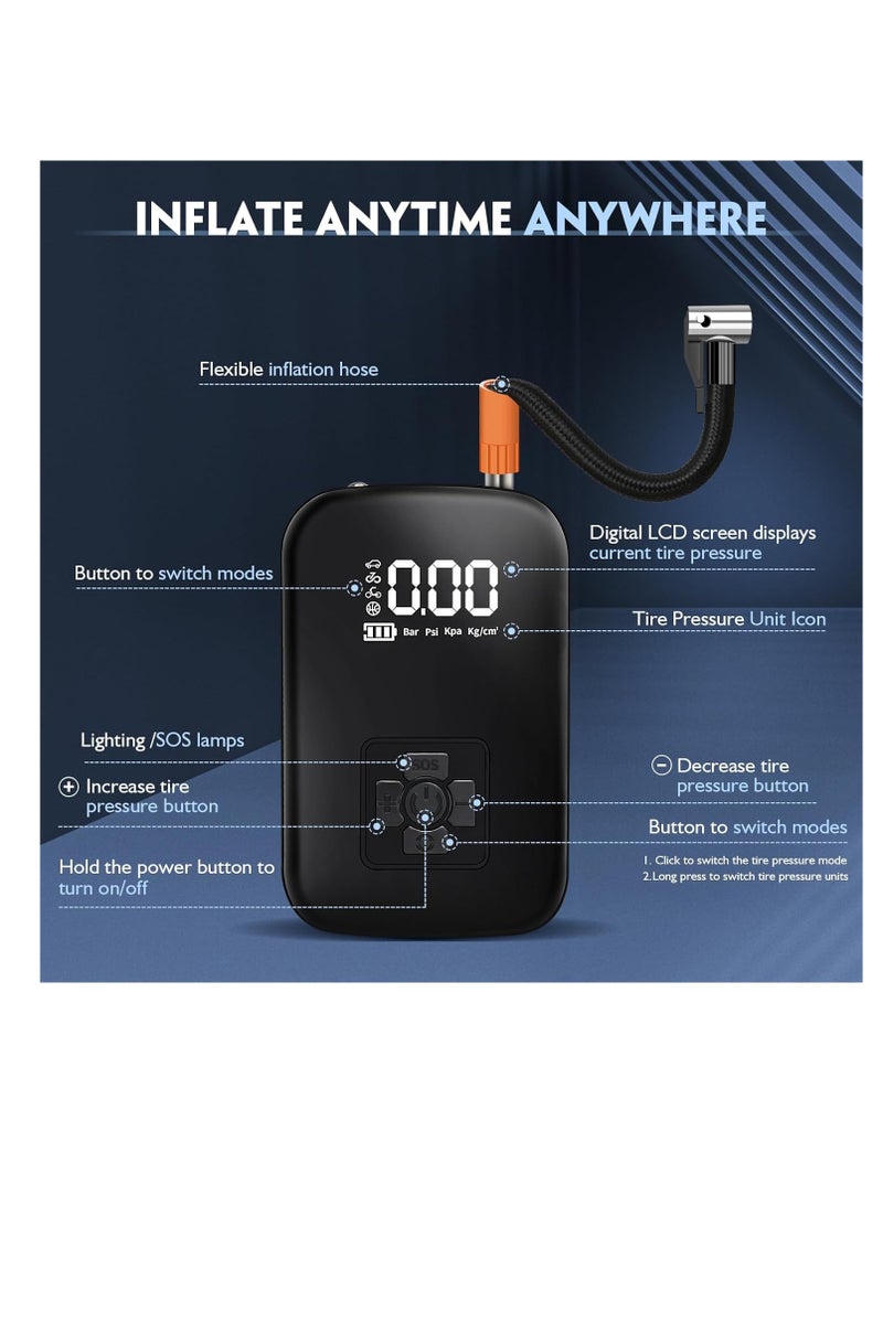 Digital Air Compressor with Digital Lcd Screen - Image 4