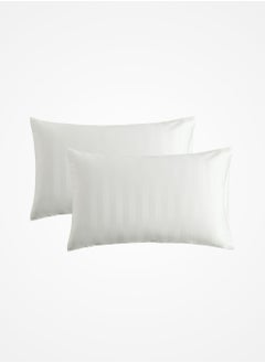 Master Home Textile MicrofiberHotel Duvet Cover Sets, Fits 120 cm x 200 cm Size Bed, 4 Pcs Single Size, Hotel Stripe Pattern  - Image 4