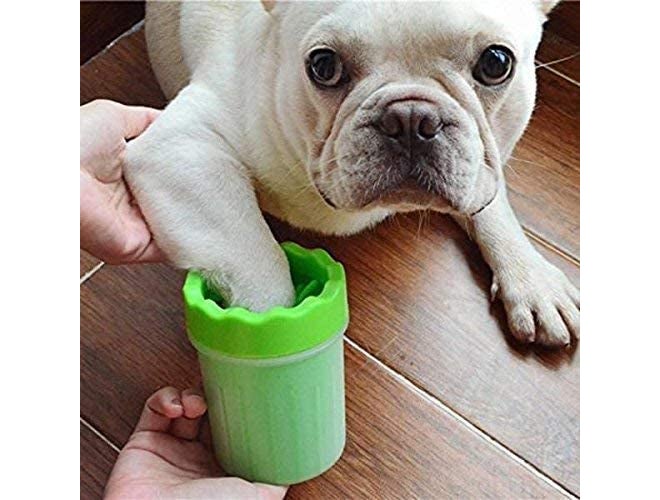 KittuPet Portable Pet Paw Cleaner/Washer, Durable Cleaning Cup with Silicone Bristles, Quickly Scrub and Wash Muddy Dirty Paws and Feet, Small to Medium - Image 3