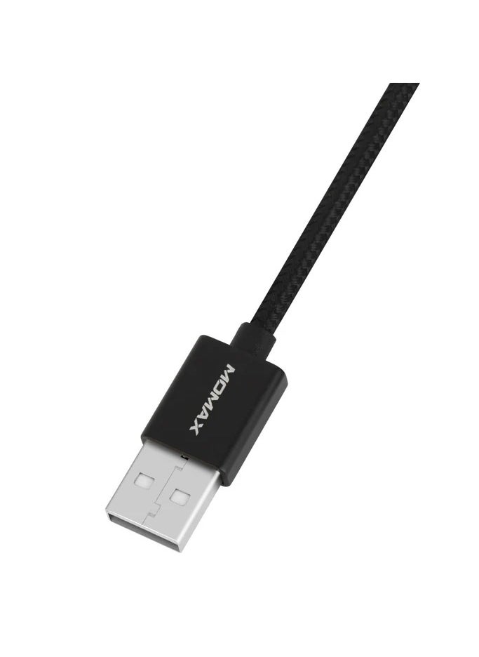 Generic - OneLink 3-in-1 USB-A to Micro USB & Lightning & USB-C Braided Cable 1m - Image 1