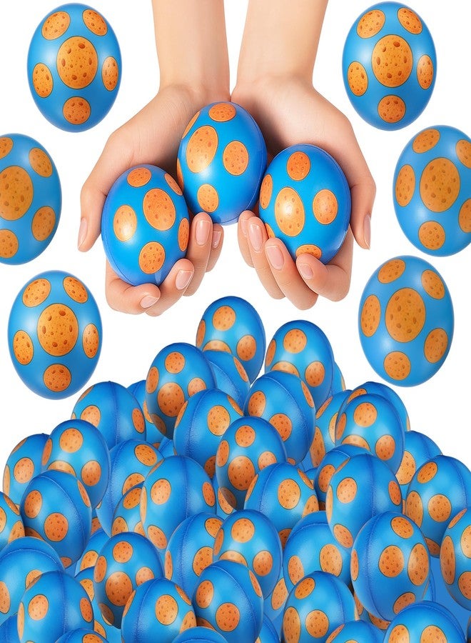 Vertintong Cookies Theme Birthday Party Decorations 24 Pcs Stress Balls Blue Cookies Stress Ball for Cartoon Themed Birthday Game Party Supplies Relief Gifts for Coworkers Classroom Prizes - Image 1
