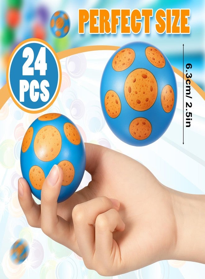 Vertintong Cookies Theme Birthday Party Decorations 24 Pcs Stress Balls Blue Cookies Stress Ball for Cartoon Themed Birthday Game Party Supplies Relief Gifts for Coworkers Classroom Prizes - Image 2
