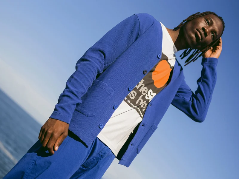 Bask in the Sun Newspaper T-Shirt 100% Organic Cotton