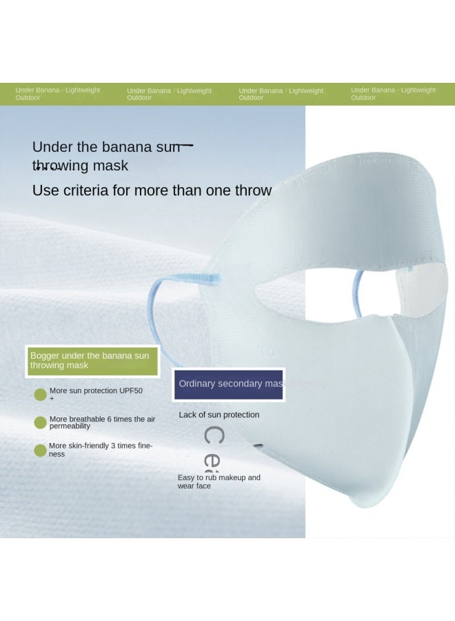 Beneunder Pack】individually Wrapped Breathable Daily Sun Protection Face Mask, Non-medical - Image 3