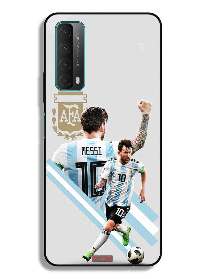 Tolwak Huawei Y7a Protective Case Cover Leo Messi Art  - Image 2