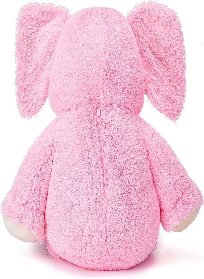 AVSHUB Soft Toy Long Elephant Lovable Huggable Stuffed Animal Plush Toy Gifts for Kids and Girl Birthday, Mother's Day and Home Decor (Pink) (Size 60CM) - Image 2