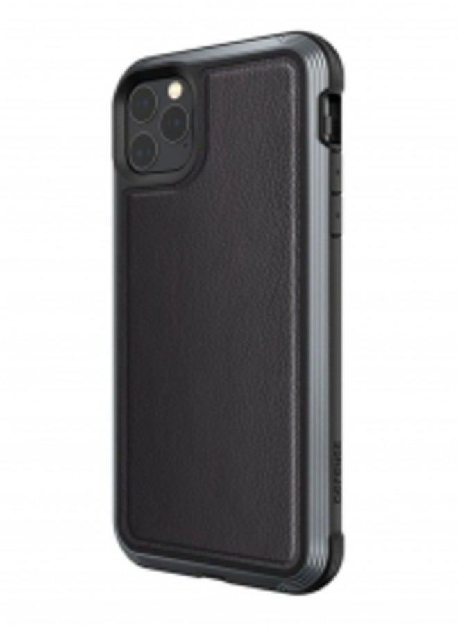 DEFENSE LUX - Defense Lux iP11 Pro Max BLK Leather - Image 1