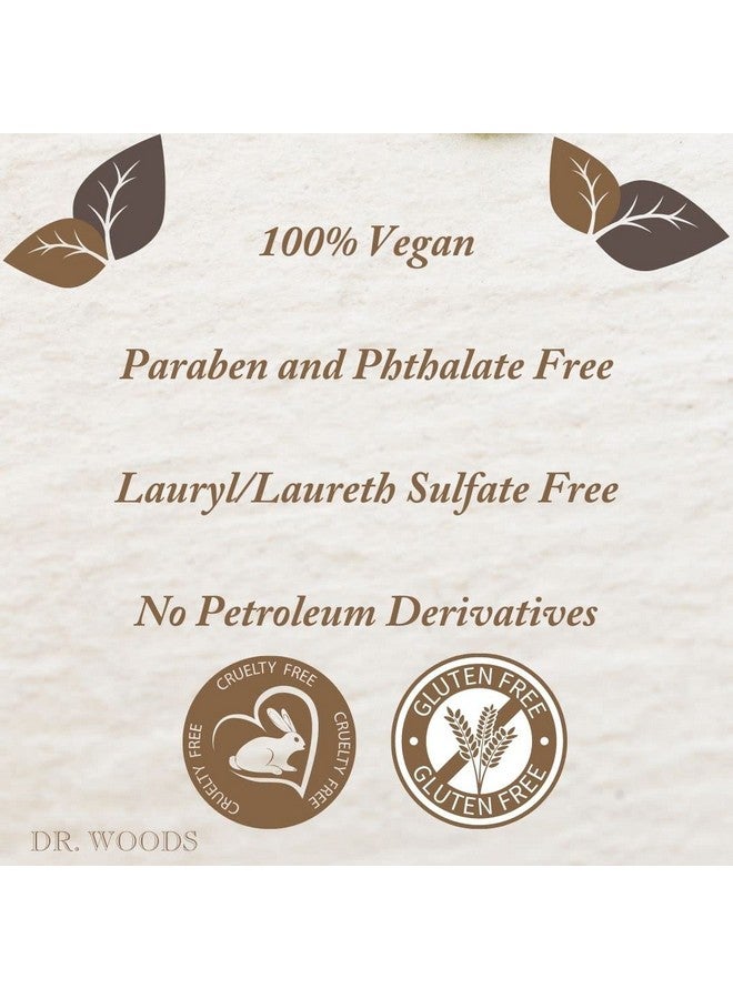 Dr. Woods Raw Moisturizing Black Peppermint Soap With Organic Shea Butter 32 Ounce - Image 5