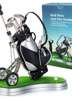 Y&D Golf Pen Holder for Golfer Fans Coworker Souvenir Novelty Gifts Event Souvenir Mini Cup Holder Organizer Gift Ideas Boss Coworkers Dad Birthday Fun Stocking Stuffers  - Image 1