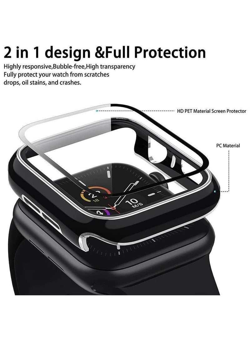 Y&D Suitable For AppleWatch1/2/3 38mm universal Watch Tempered Film Integrated Protective Case - Image 4