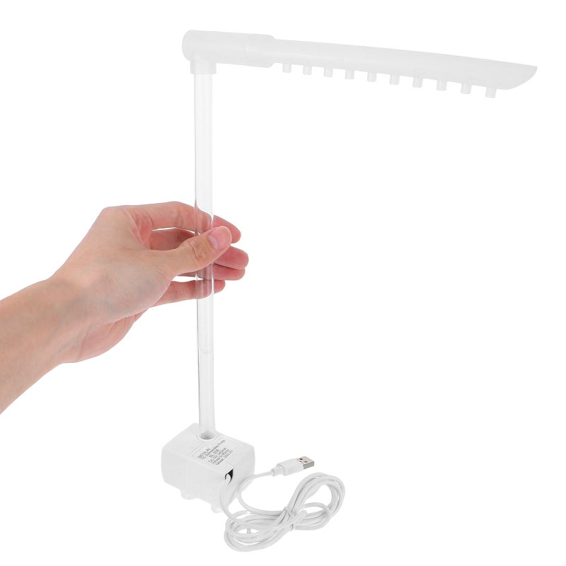 Bird Bath Tub with Easy to Install Fountain Nozzle for Garden Birds DIY for Comfortable Bird Bathing Environment - Image 2