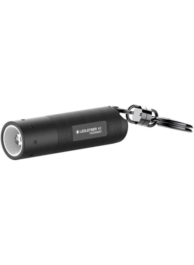LEDLENSER Led Lenser 8252 K2 Key-Ring Torch - Blister Pack, Black, W 16.4 x H 12.8 D 0.8 cm  - Image 1