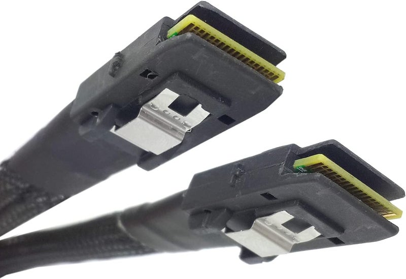 Cablecc 70cm Internal Mini SAS 36Pin SFF-8087 to Mini SAS 36pin SFF-8087 Server Hard Disk Raid Data Cable - Image 2