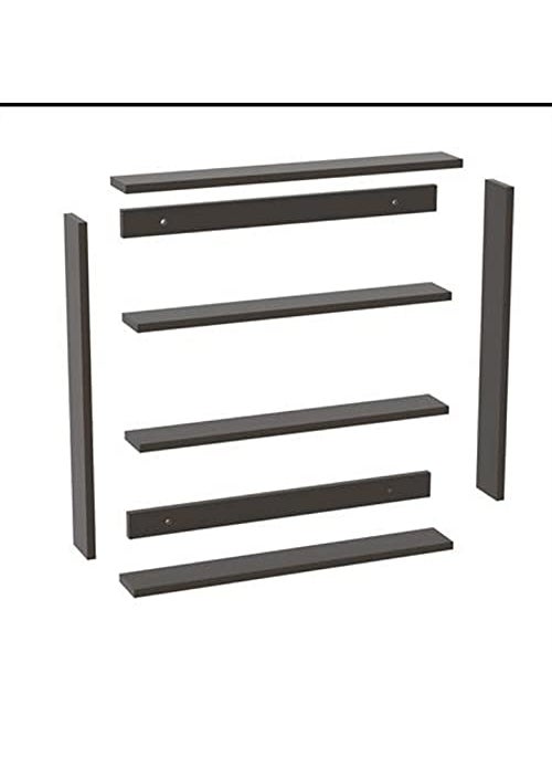 Umark Umark Sheesham Wood Wall Shelf Rack for Kitchen Walnut Finish Brown Large Size 30 inch Lenth  - Image 5