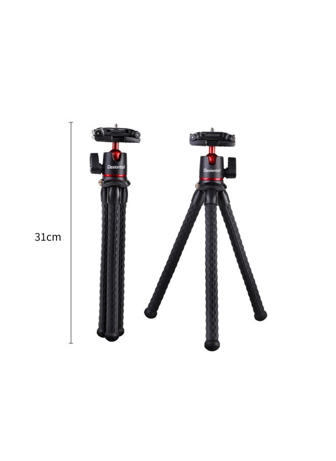 Generic Strict Selection Of RGB Fill Light Mobile Phone Live Fill Light Portable Pocket Light LED Full Color Live Fill Light-Light Source Color:Small Tripod Sk-40  - Image 1