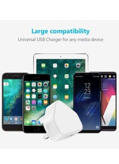 ELTRAZONE 5V 1A USB Charger Cable and Plug Compatible for Apple iPhone 5S/6/6S/6 Plus/6S Plus/7/7 Plus/8/8 Plus/XS/X/XS Max/11/XR/iPod Touch 5G Power Cord  - Image 3