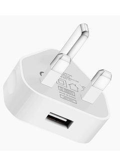 ELTRAZONE 5V 1A USB Charger Cable and Plug Compatible for Apple iPhone 5S/6/6S/6 Plus/6S Plus/7/7 Plus/8/8 Plus/XS/X/XS Max/11/XR/iPod Touch 5G Power Cord  - Image 2