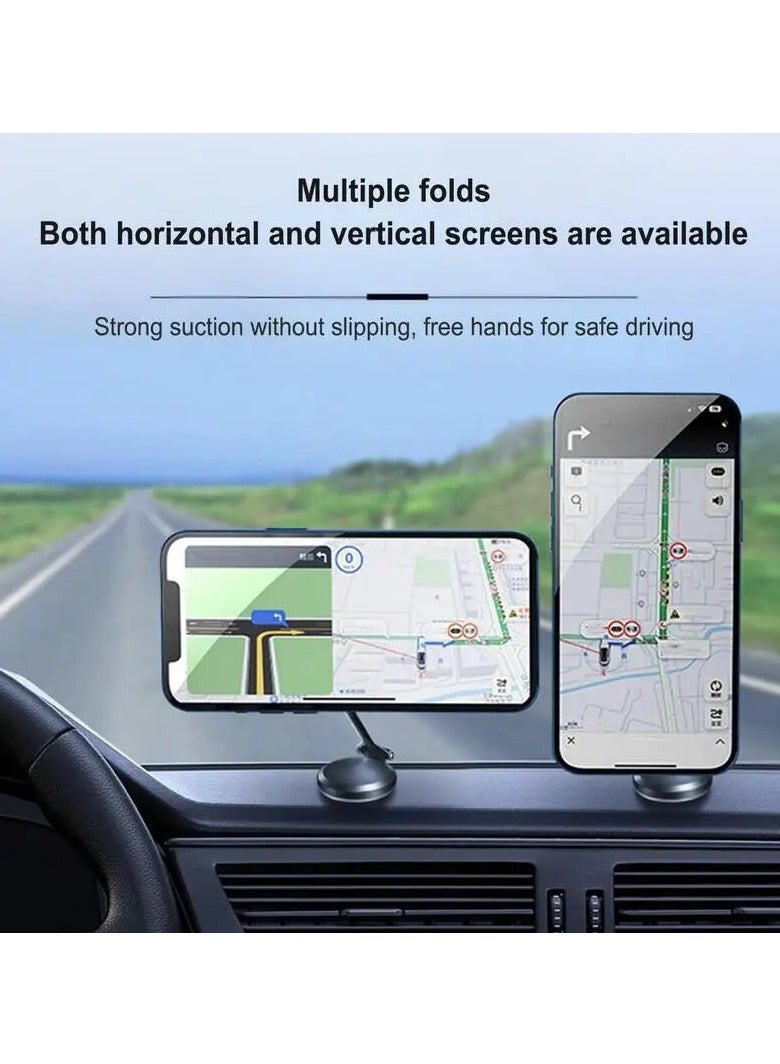 حامل هاتف مغناطيسي للسيارة - حامل سيارة MegSafe، 20 مغناطيس قوي، حامل هاتف بدون استخدام اليدين لهاتف iPhone 14/13/12 Pro Max Plus Mini MegSafe - Image 4