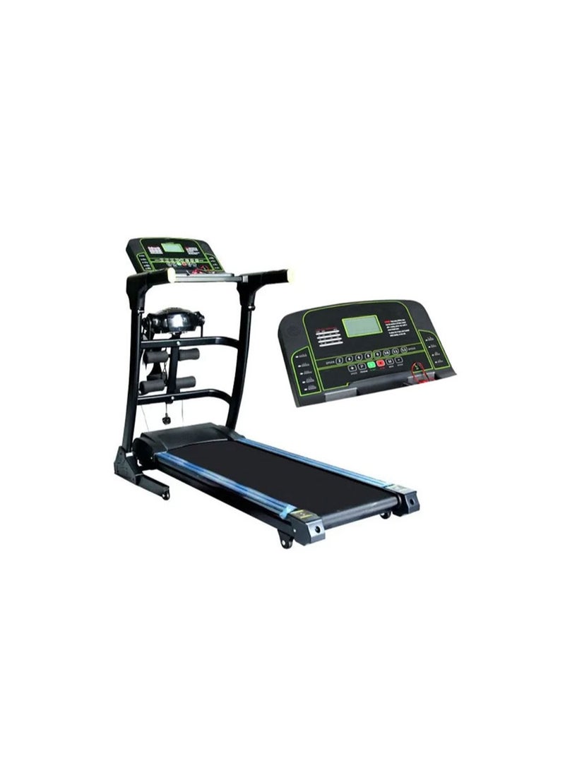 Max Strength Multifunctional Electric Treadmill with 1 HP Motor & Massager Compact Fitness Running Machine for Gym and Home Use - Image 2