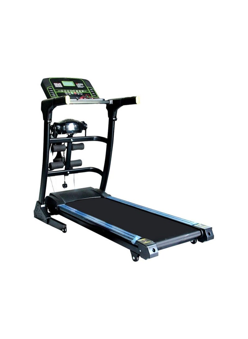Max Strength Multifunctional Electric Treadmill with 1 HP Motor & Massager Compact Fitness Running Machine for Gym and Home Use - Image 1