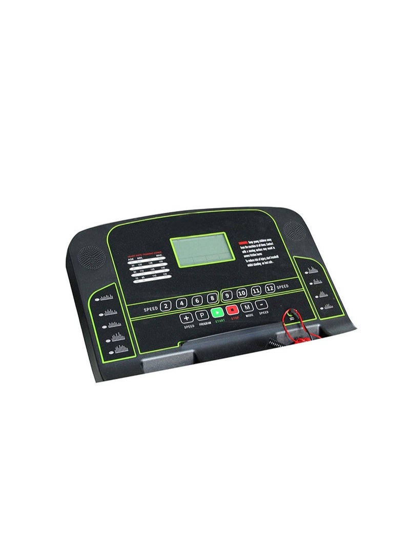 Max Strength Multifunctional Electric Treadmill with 1 HP Motor & Massager Compact Fitness Running Machine for Gym and Home Use - Image 3