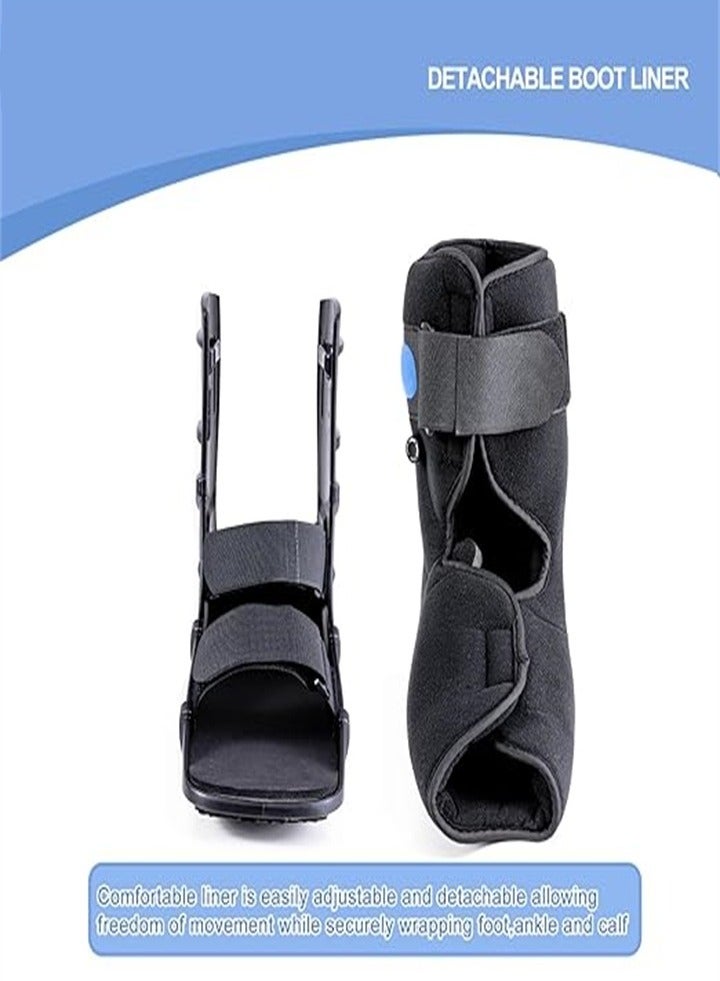 Generic New Walker Fracture Boot, Inflatable Walking Fracture Boot for Broken Foot, Ankle Sprain and Fracture Recovery, Fits Left or Right Foot  - Image 5
