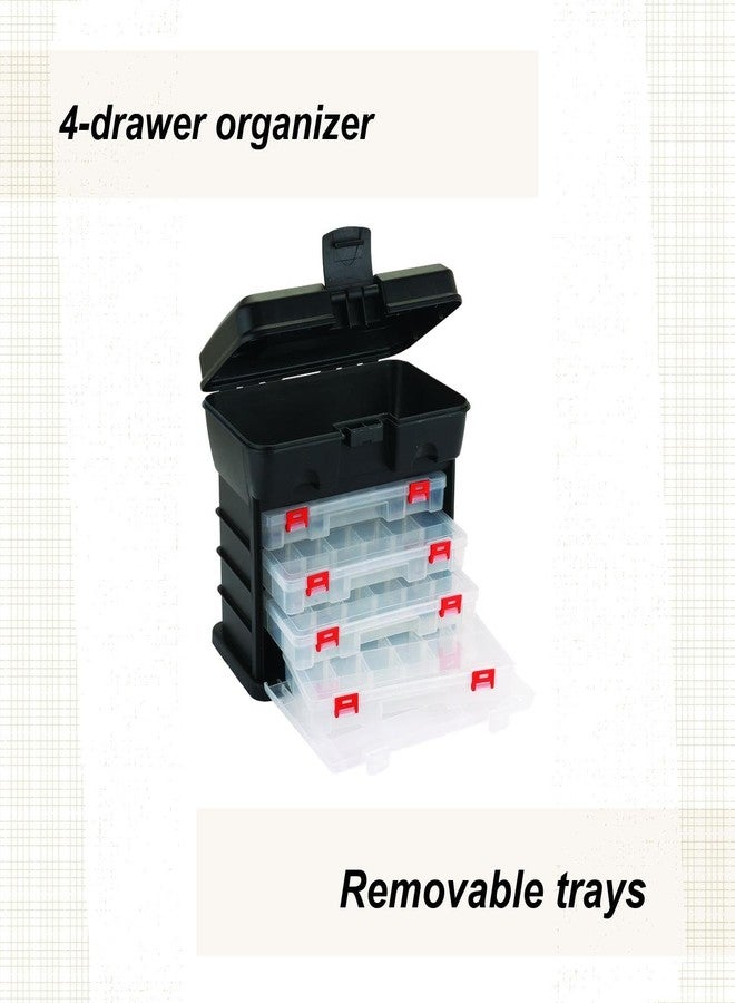Woodriver 4 Drawer Storages Tower - Image 2