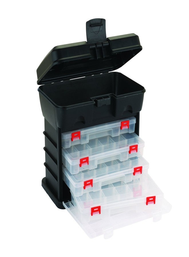 Woodriver 4 Drawer Storages Tower - Image 1