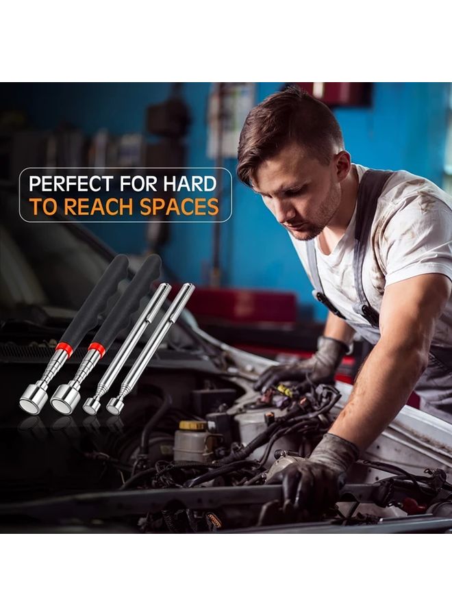 Multifunctional Magnetic Antenna Tool 3 In 1 Stainless Steel For Cars And Hard To Reach Areas - Image 3