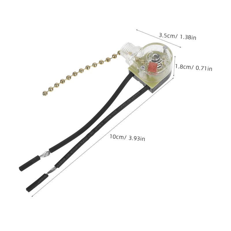 إكسسوار استبدال سلسلة سحب مروحة السقف الذهبية لمفاتيح الإضاءة للثريات والمصابيح الجدارية - Image 3