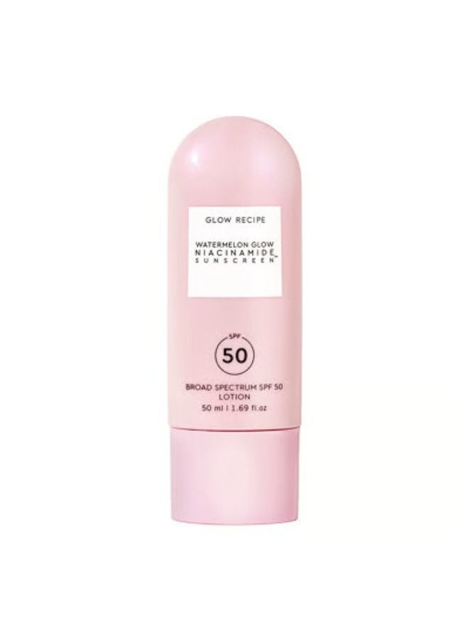 GLOW RECIPE - Watermelon Glow Niacinamide Sunscreen SPF 50 50ml - Image 1