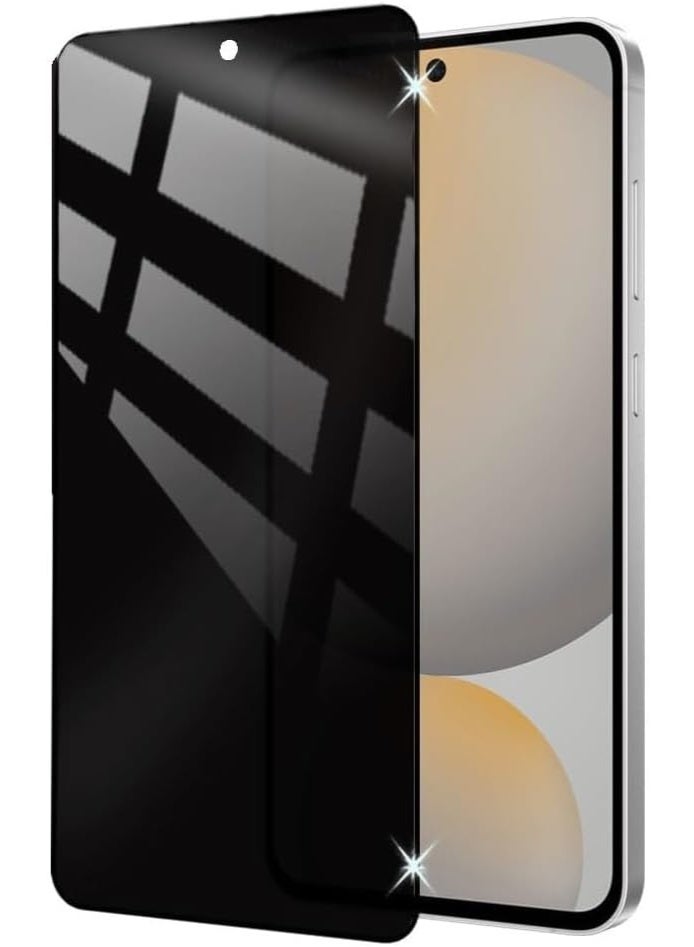 Muzz Privacy Screen Protector for Samsung Galaxy S25 FE / S24 FE, Anti-Spy Tempered Glass Film, 9H Hardness, Anti Scratch, Anti Fingerprint, Bubble-Free, Anti-Spy Screen Protector for Samsung Galaxy S25 FE - Image 1