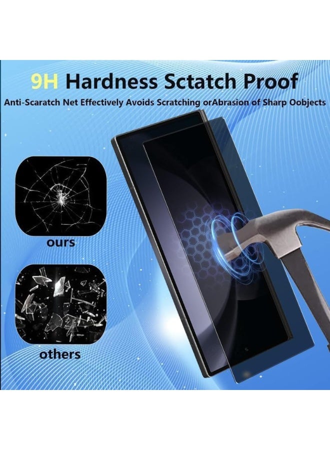 Muzz Privacy Screen Protector for Samsung Galaxy S25 FE / S24 FE, Anti-Spy Tempered Glass Film, 9H Hardness, Anti Scratch, Anti Fingerprint, Bubble-Free, Anti-Spy Screen Protector for Samsung Galaxy S25 FE - Image 5