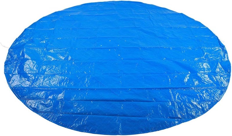 YDuupxe PE Swimming Pool Cover, Waterproof Rain Dust Proof Protective Cloth for Round Above Ground Pools 210cm 280cm 335cm (Diameter 335CM) - Image 1