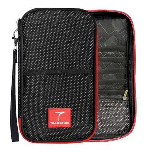 Trajectory Travel Passport and Card Holder and Wallet Organiser Case for Daily Use and International Trip for Men and Women in Black (As seen on Shark Tank) (Napolean Black) - Image 1