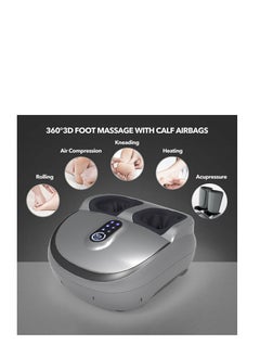 Relax Smart Foot Massager with Leg Massager Improved Blood Circulation, Muscle Relaxation, Fast Recovery, Pain and Soreness Relief Heat Massager Deep Kneading Massager Multi-Level Settings  - Image 4