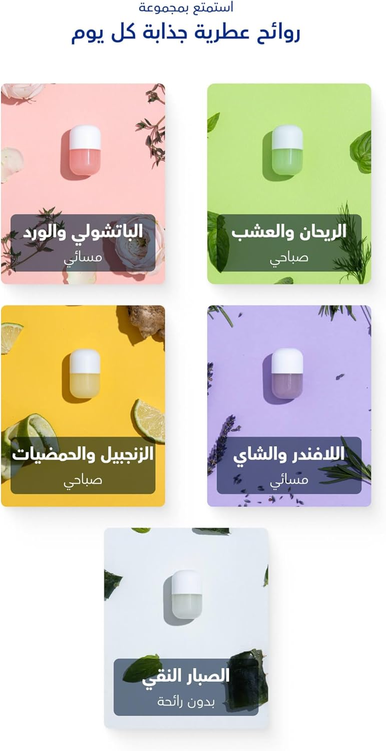 SH!FT Shower Filter Family Shower Filter Natural Vitamins Remove Chlorine Prevent Dryness Protect Hair Lavender Tea Tree Formula 6 Capsules Child Safe  Easy Installation Fits Most Showers - 6 PCS - Image 3